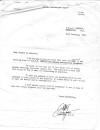 'Your son is fine' letter - sent in by Howard Vandervord